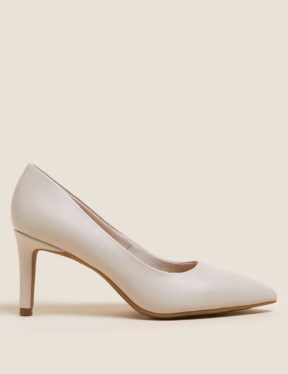 Stiletto Heel Pointed Court Shoes | M&S Collection | M&S | Marks & Spencer (UK)