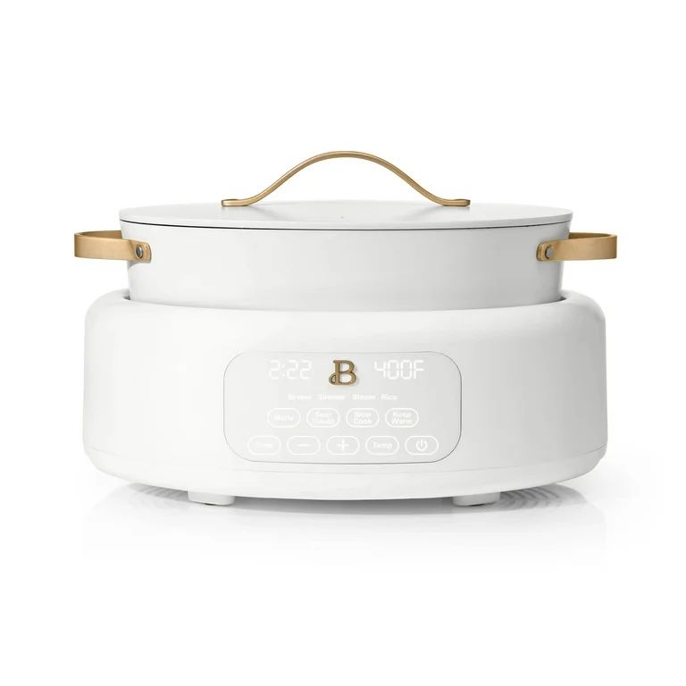 Beautiful 10 in 1 Electric Multi-Cooker, White Icing by Drew Barrymore - Walmart.com | Walmart (US)