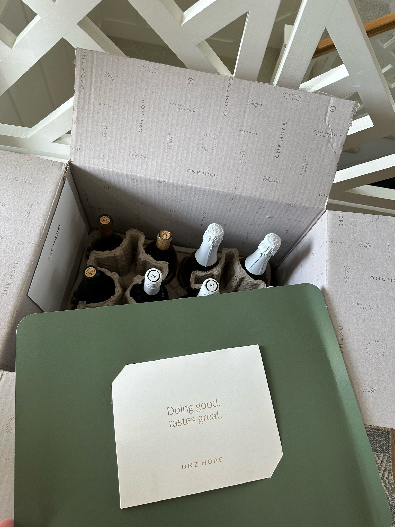 New One Hope wine delivery. Love their Almond Sparkling Wine. It’s a must try. They have the best gift wines too

#LTKParties #LTKHome #LTKGiftGuide