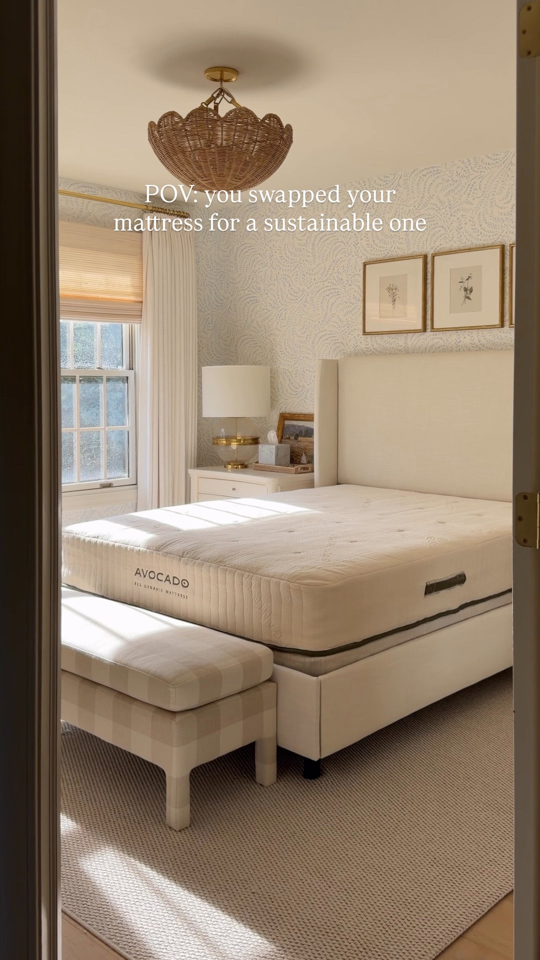 Our guest room got an upgrade with a sustainable mattress from @avocado.green! I wanted something that was not only comfortable, but also durable and long-lasting. This is the Eco Organic Mattress and it’s made with certified organic latex, cotton, and wool and climate label certified! We’re hoping our guests enjoy this product for many years to come. #ad #craftedwithcare #avocadomattress #avocadohealthandwellness

#LTKHome #LTKselfcare #LTKmorningroutine