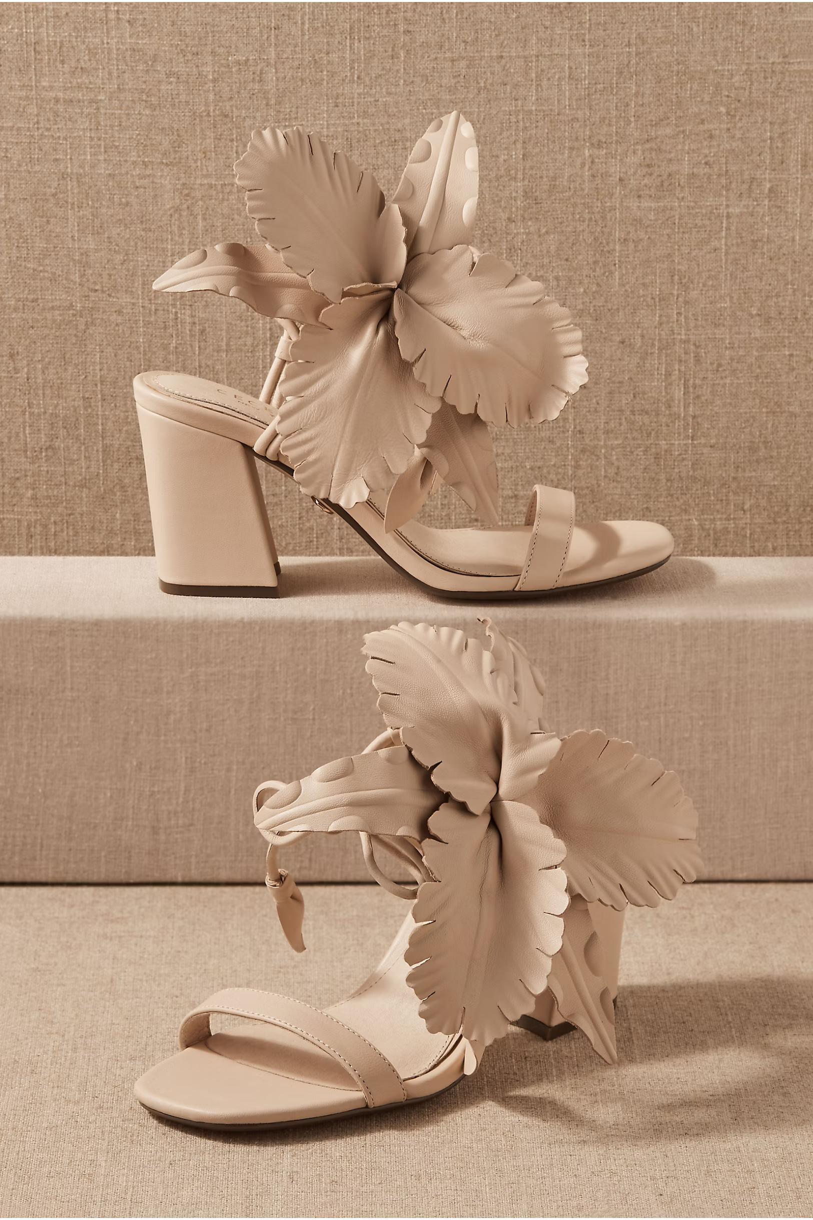 Cecelia NY Hibiscus Heels | BHLDN