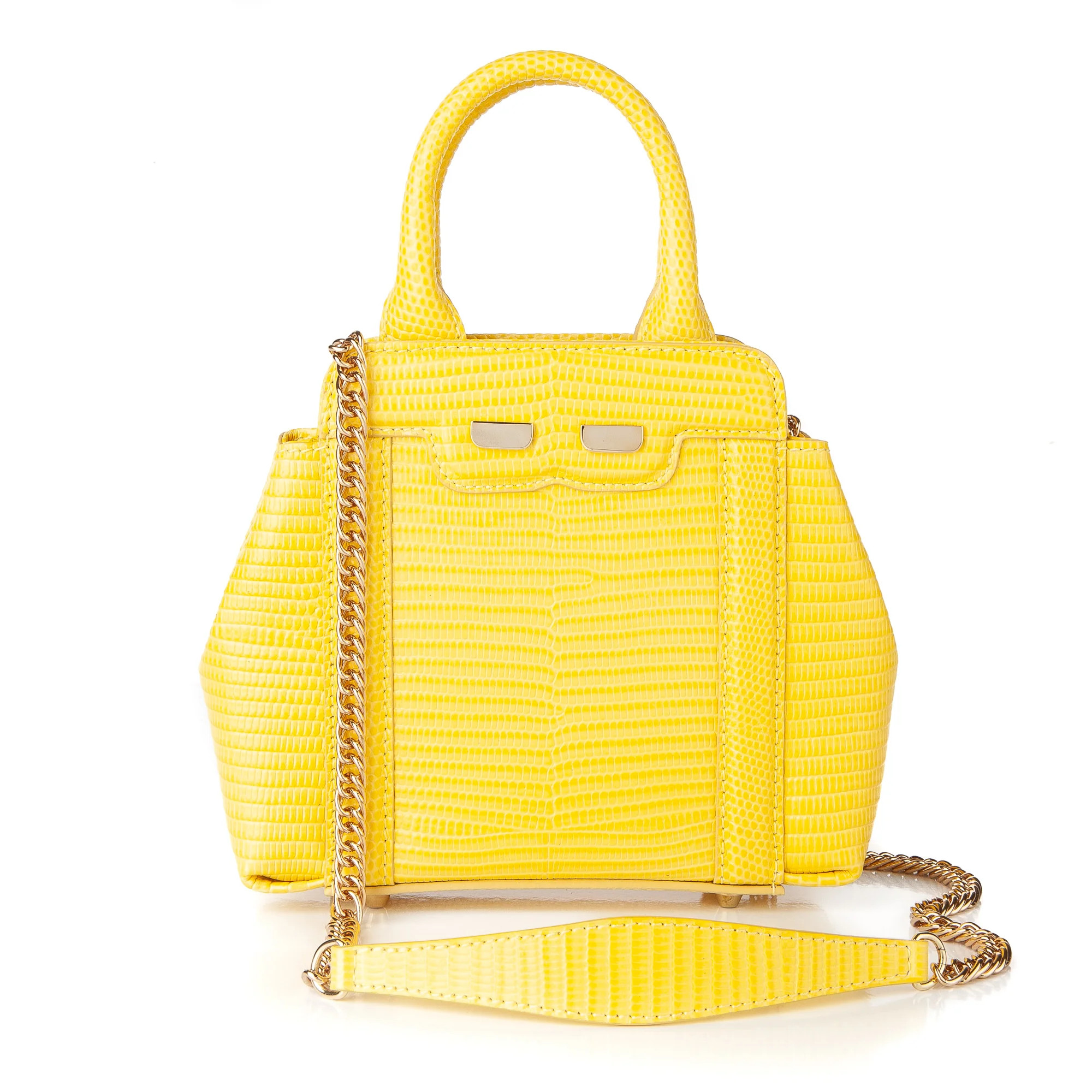 Mini Nott in Yellow Lizard | BENE