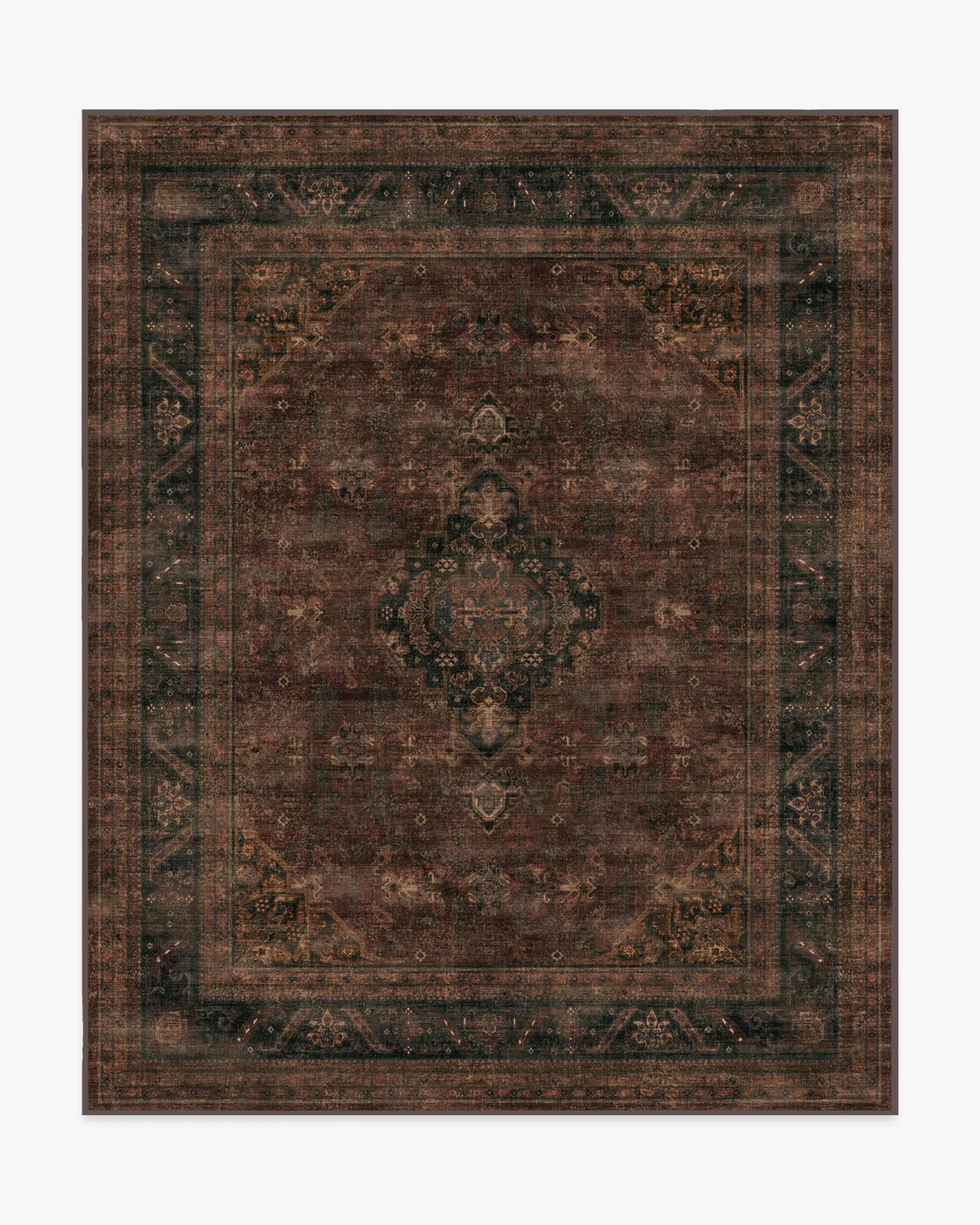 Rowan Bordeaux Rug | Ruggable