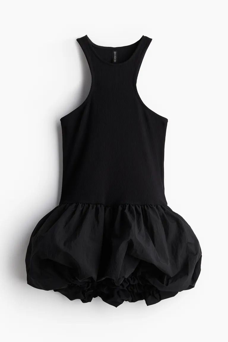 Sleeveless Bubble-hem Dress | H&M (US + CA)