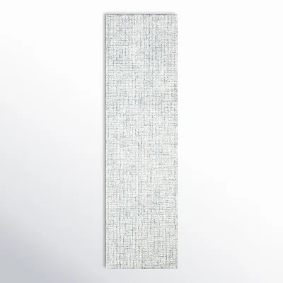 Rowe Handmade Ivory/Blue Rug | Wayfair North America