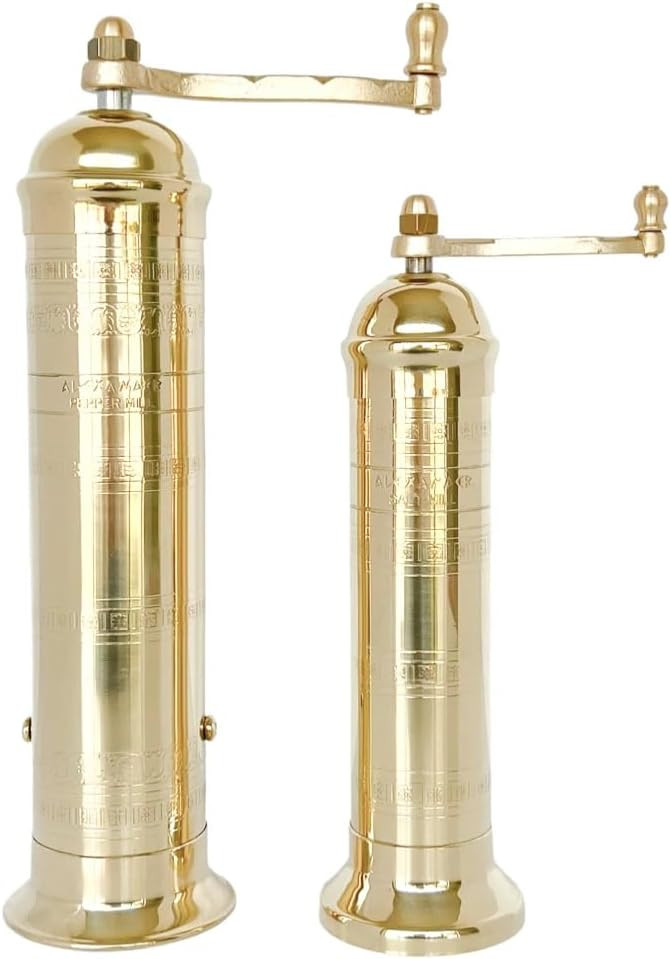 The Original European Pepper Mill 8'' Brass Pepper Mill | Amazon (US)