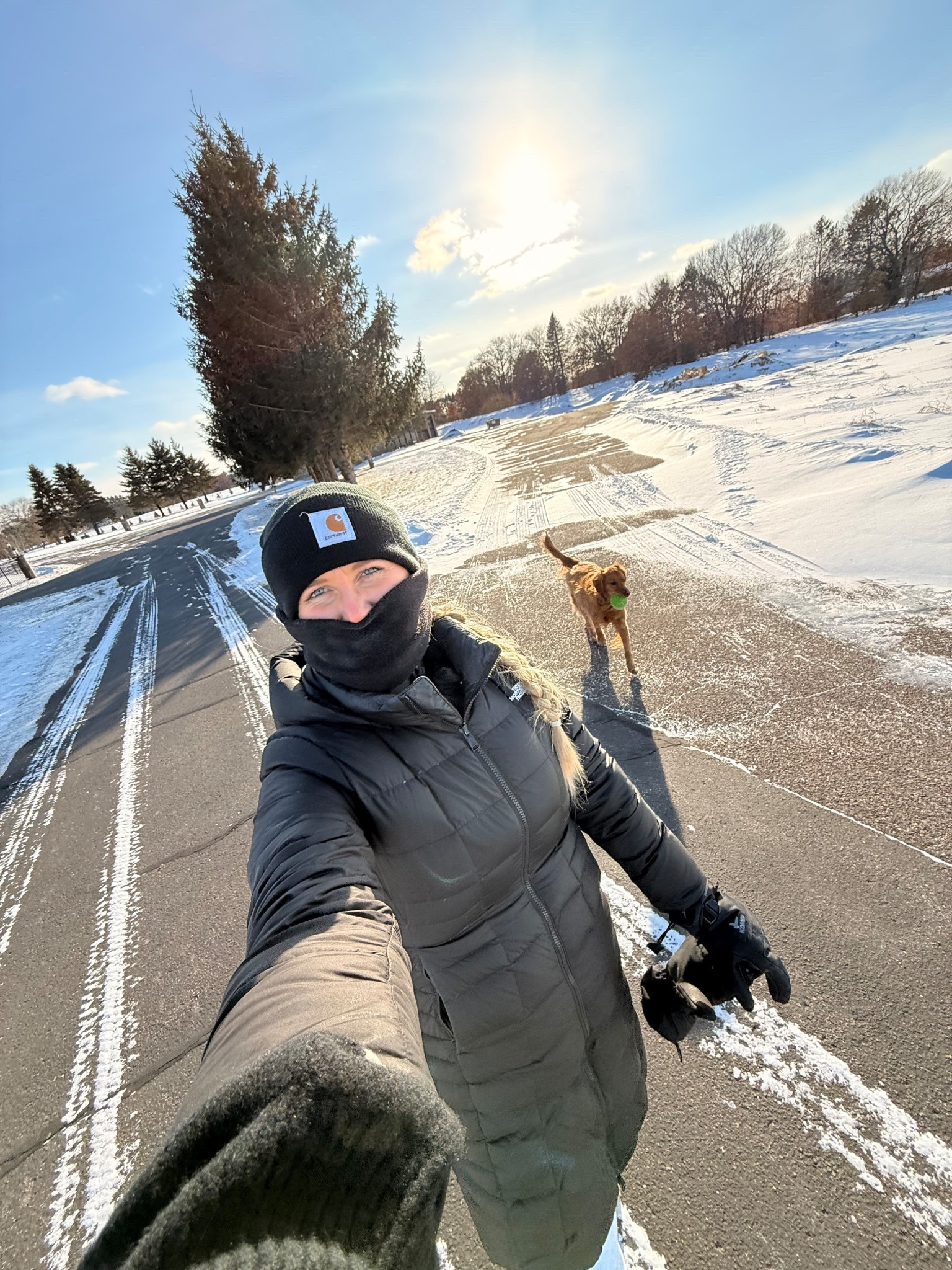 Heated vest is a mess on a -10 below walk 

#LTKActive #LTKdayinmylife #LTKSeasonal