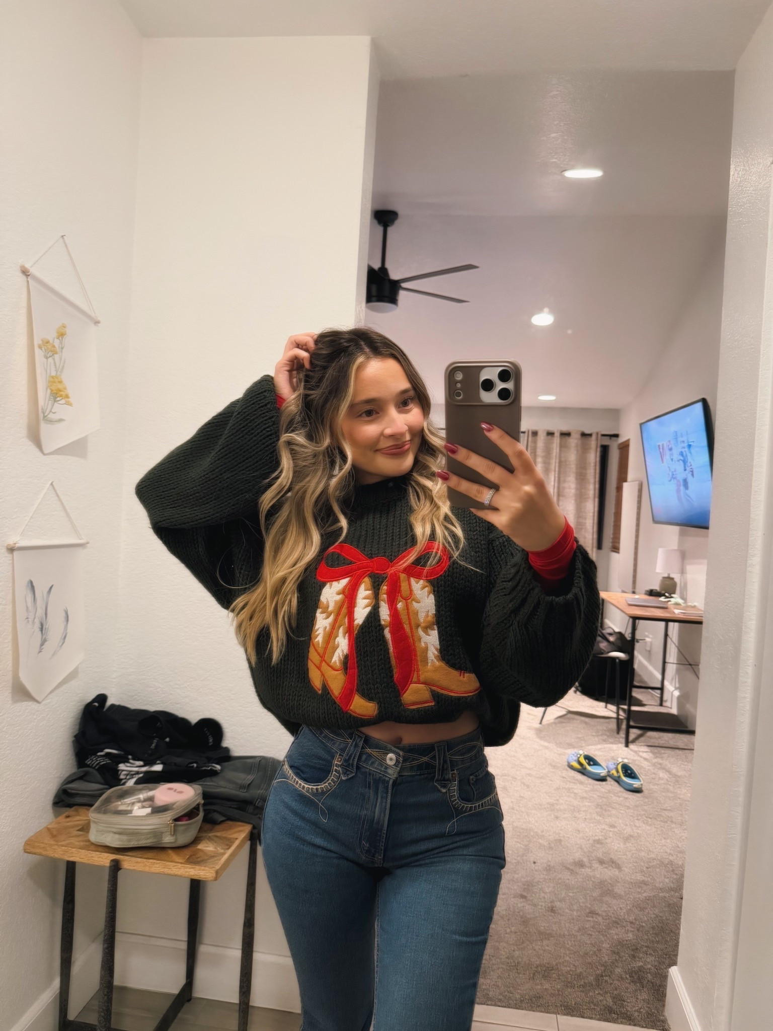 Ready for the new year 🎄🌟 

#LTKdayinmylife #LTKHoliday #LTKgrwm