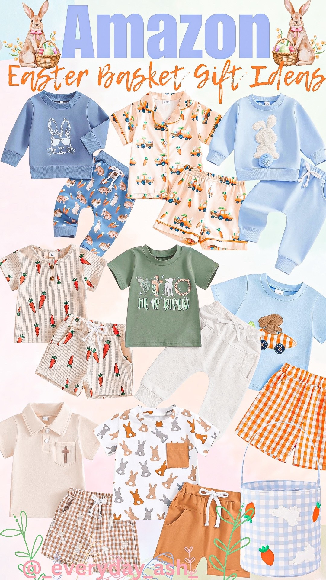 Amazon / boy Easter outfits 🩵🐇

Baby boy outfits, Easter outfit, Amazon gifts, kids outfits , Easter basket gift ideas 

#LTKBaby #LTKKids