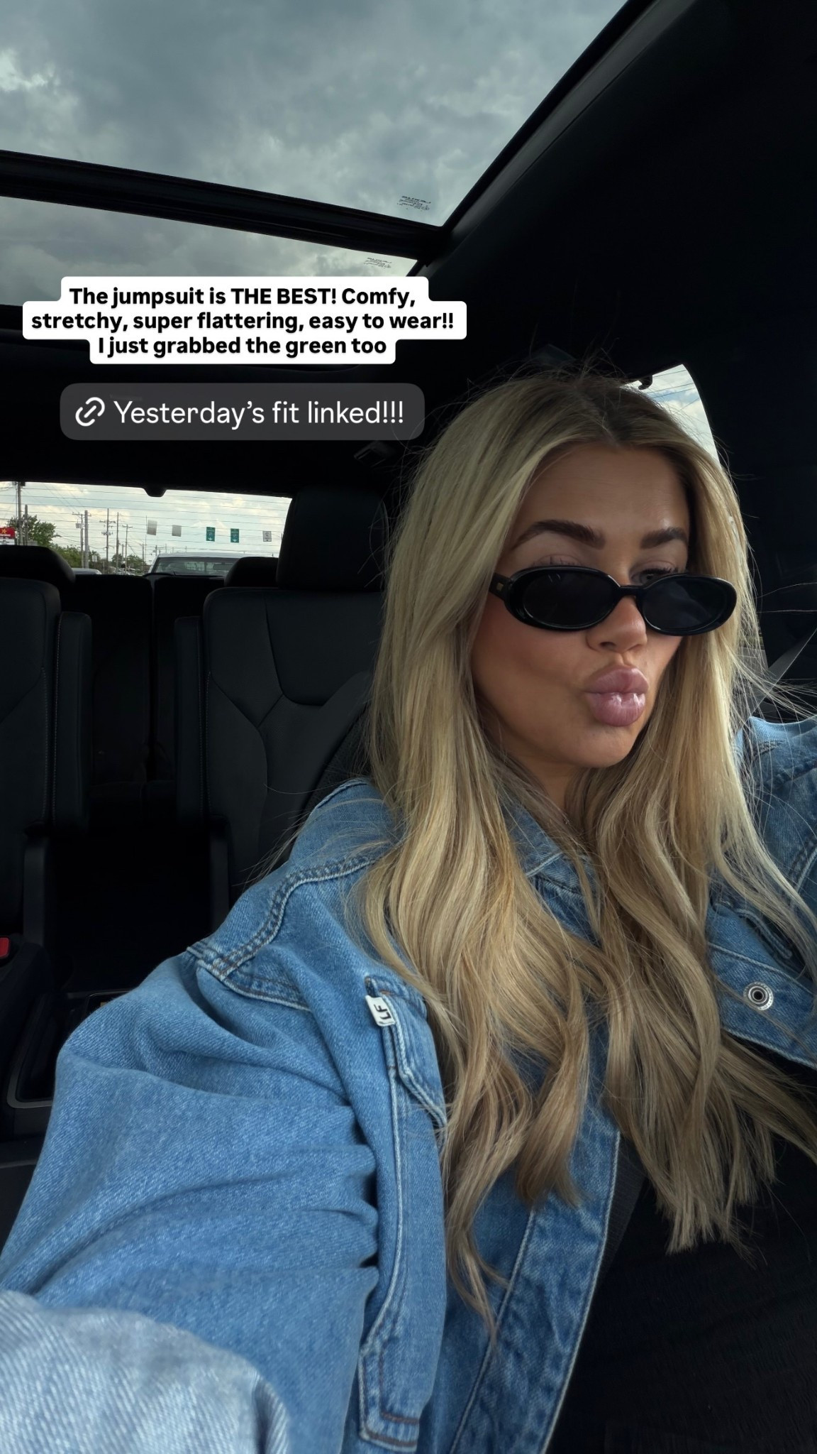 The jumpsuit is THE BEST! Comfy, stretchy, super flattering, easy to wear!! I just grabbed the green too. I’m in a large in jumpsuit and jacket 

#LTKootd #LTKSaleAlert #LTKMidsize