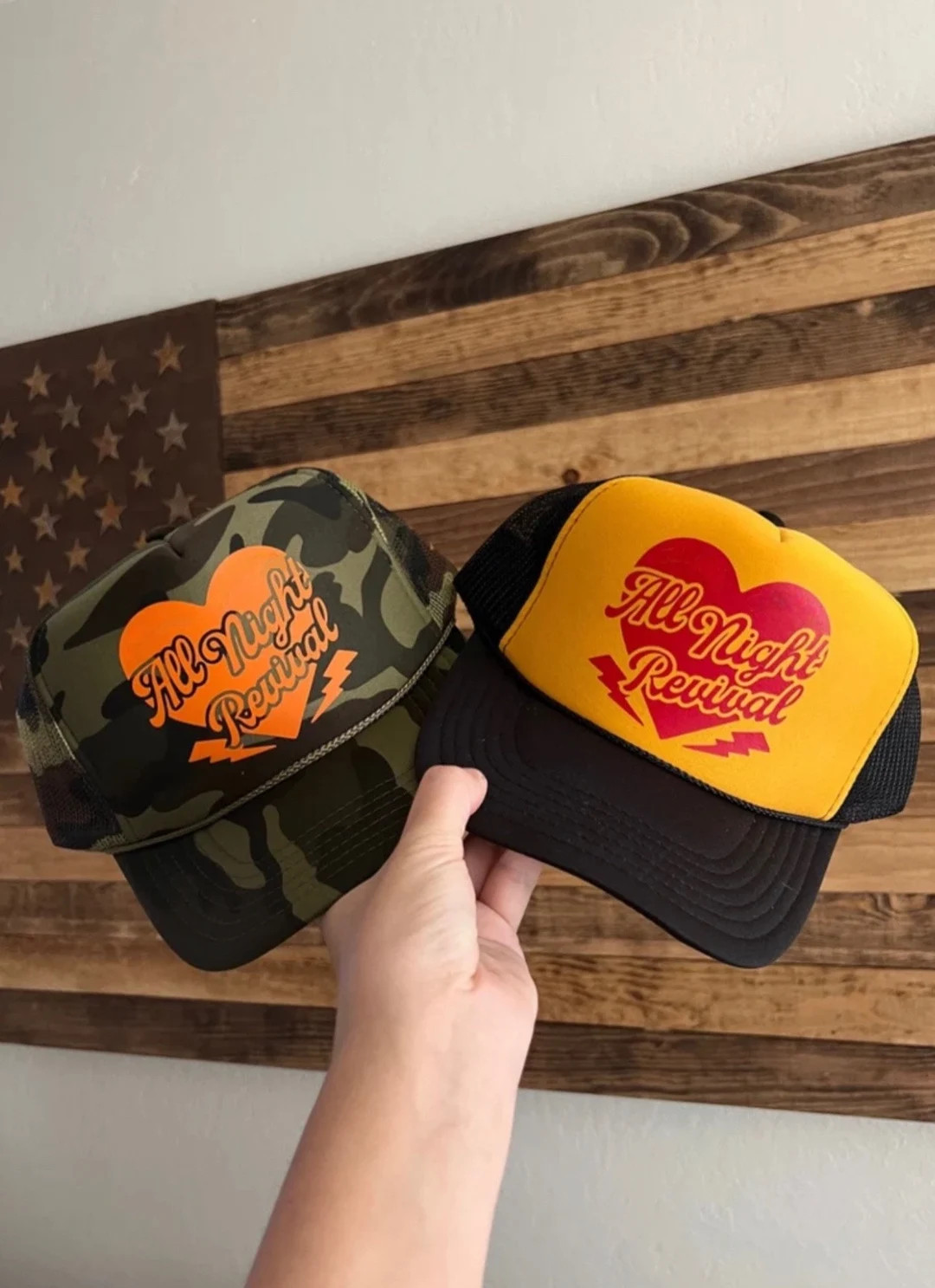 All Night Revival Trucker Hat - Etsy | Etsy (US)