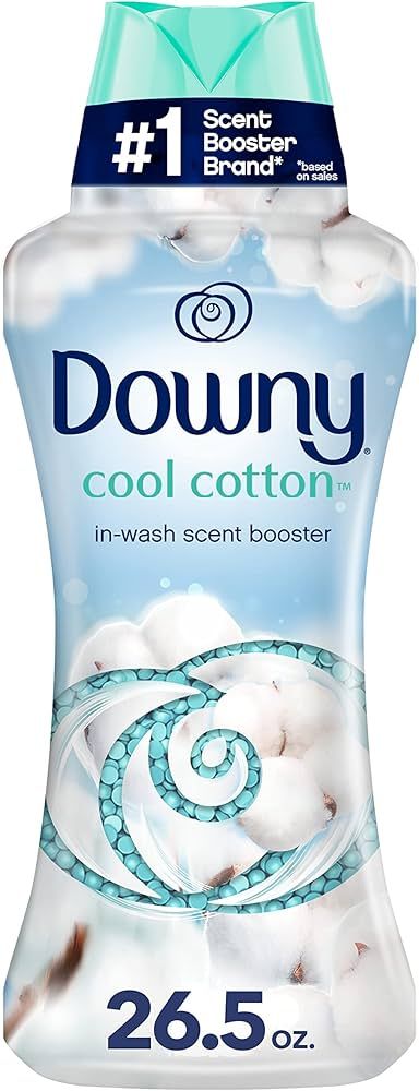 Downy Laundry Scent Booster Beads for Washer, Cool Cotton Scent, 26.5 oz | Amazon (US)