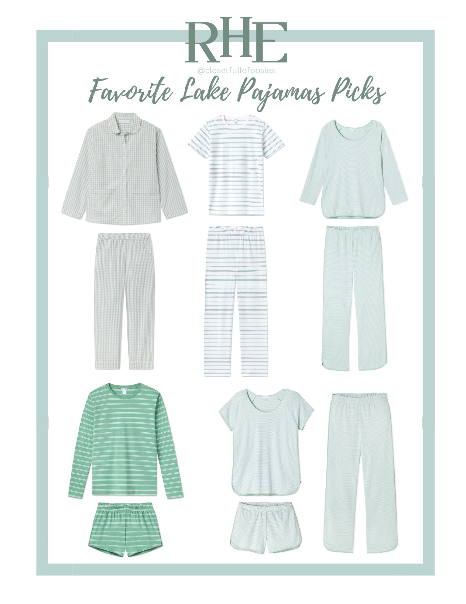 Favorite lake pajamas picks!💚

#LTKhome
