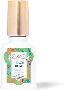 Poo~Pourri Before-You-Go Toilet Spray, Beach Bum, Coconut + Orchid + Toasted Praline, 2 Fl Oz | Amazon (US)