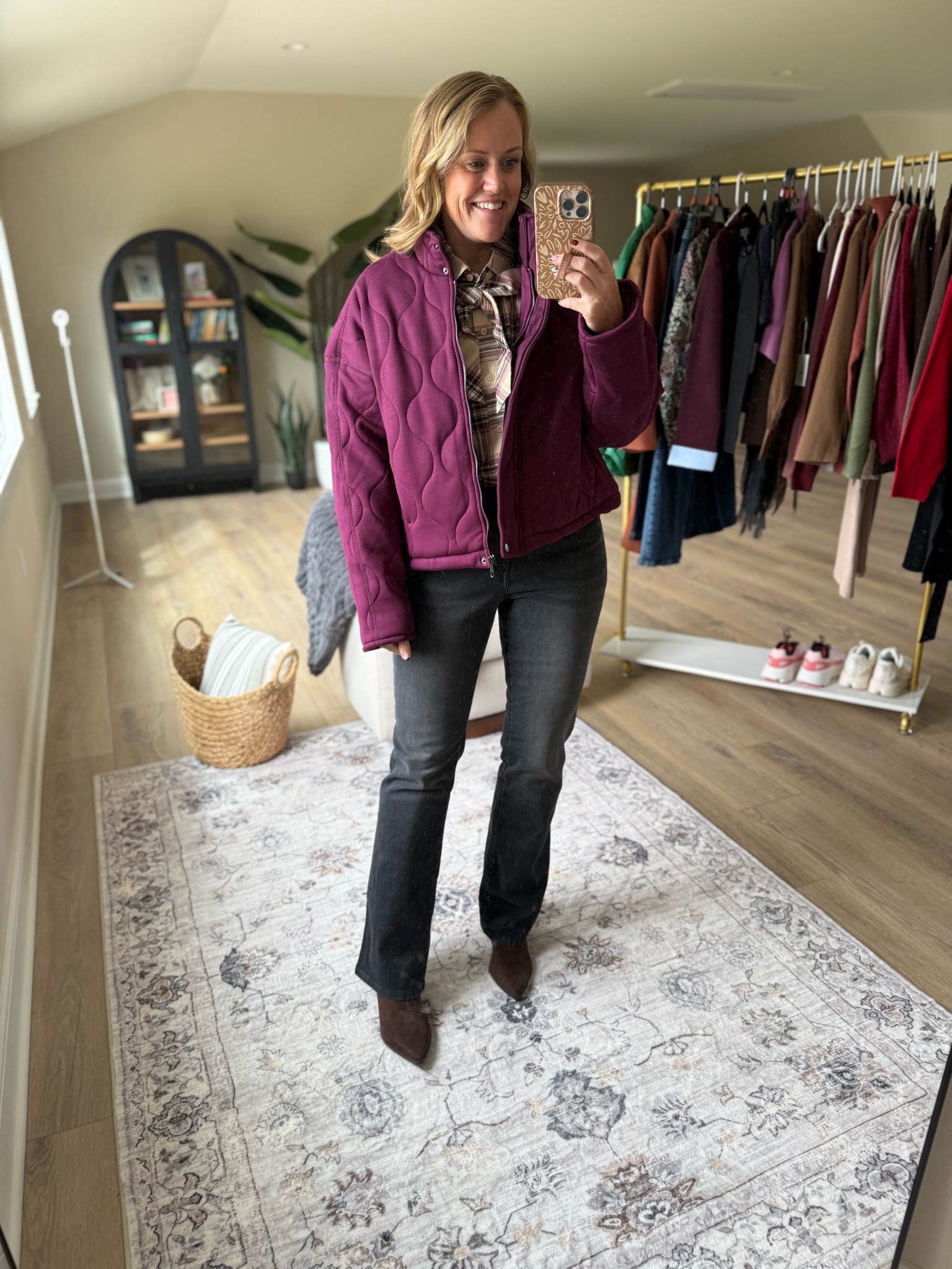 Walmart 
Walmart new arrivals
Walmart fall outfits 
Fall outfits 
Sweater 
Denim 

Everything fits TTS