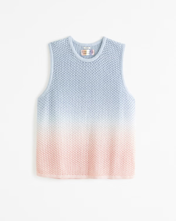 Pride Crochet-Style Muscle Tank | Abercrombie & Fitch (US)