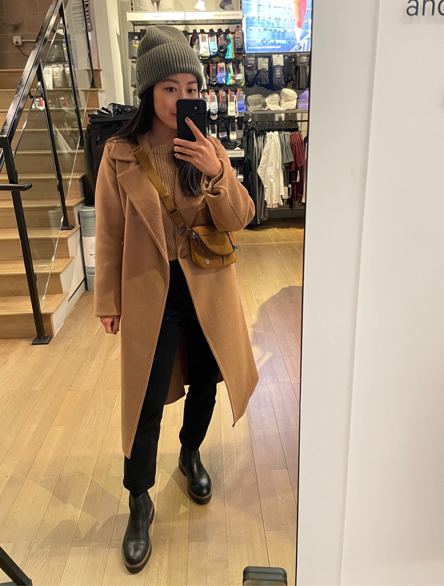 Wool Blend Long Coat (Women) curated on LTK