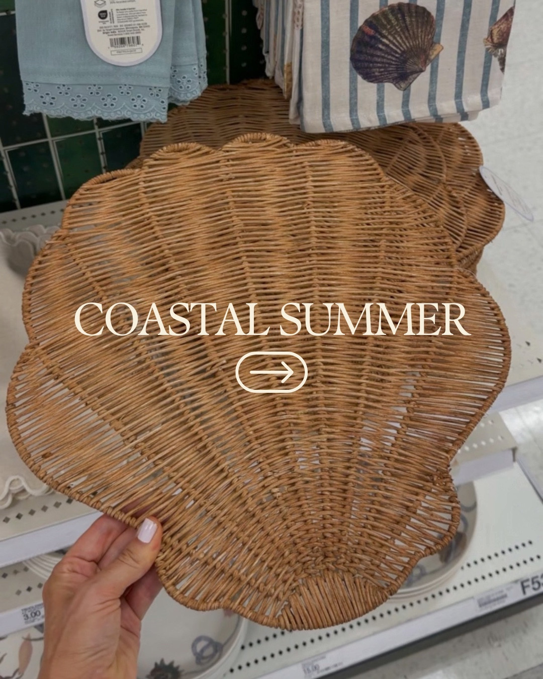 Coastal summer NEW target drop I’m obsessed with 🐚🤎🌊

#LTKSeasonal #LTKHome