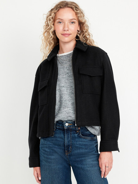 Relaxed Shirt Jacket | Old Navy (US)