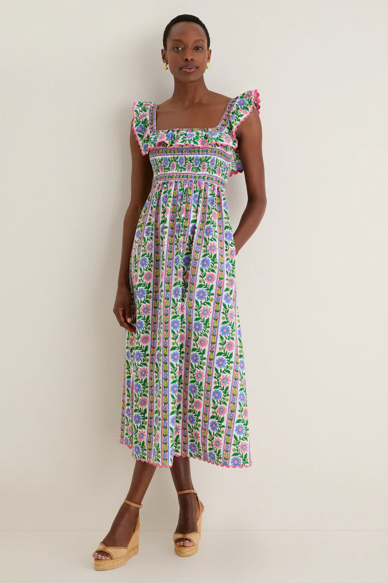 Folk Border Carrie Dress | Tuckernuck (US)