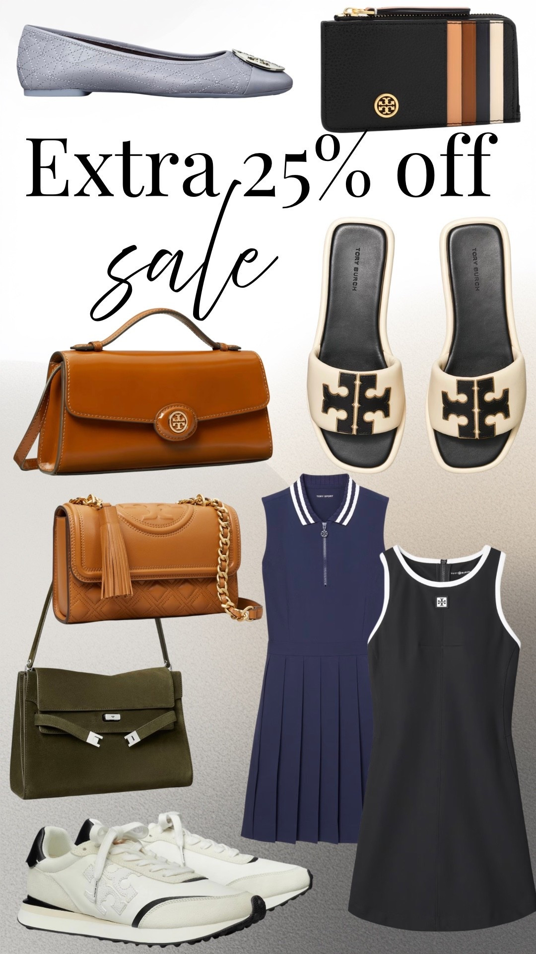 Extra 25% off Tory Burch sale items

#LTKSaleAlert #LTKOver40
