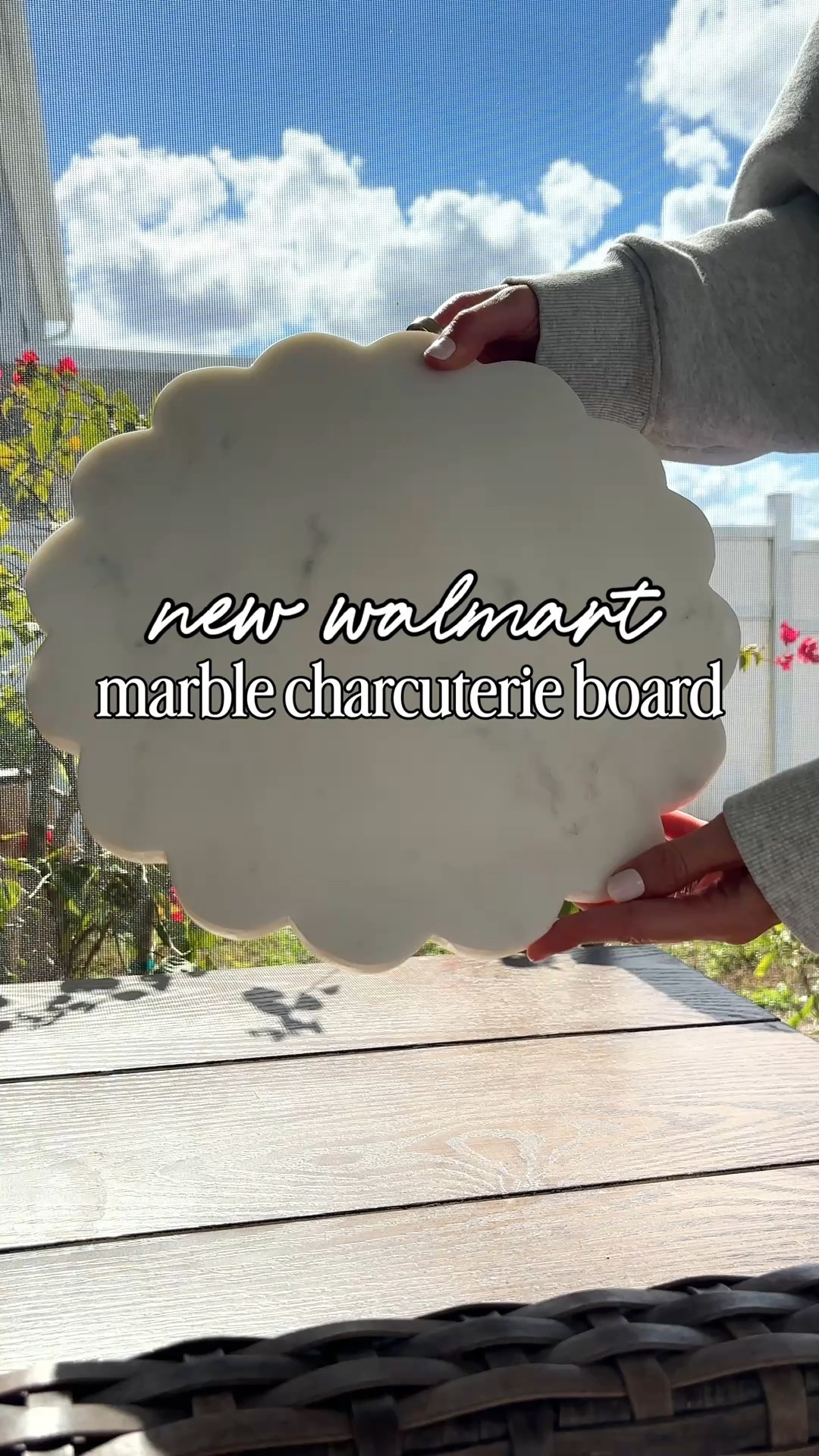 finally!! A $15 scalloped marble charcuterie board that’s a good size!! I was expecting this to be a lot smaller for the price! It’s so pretty and heavy! 



#walmarthome #walmartfinds #walmarteaster #walmartshopping #scallopeddecor #scalloped 

#LTKfoodie #LTKHome