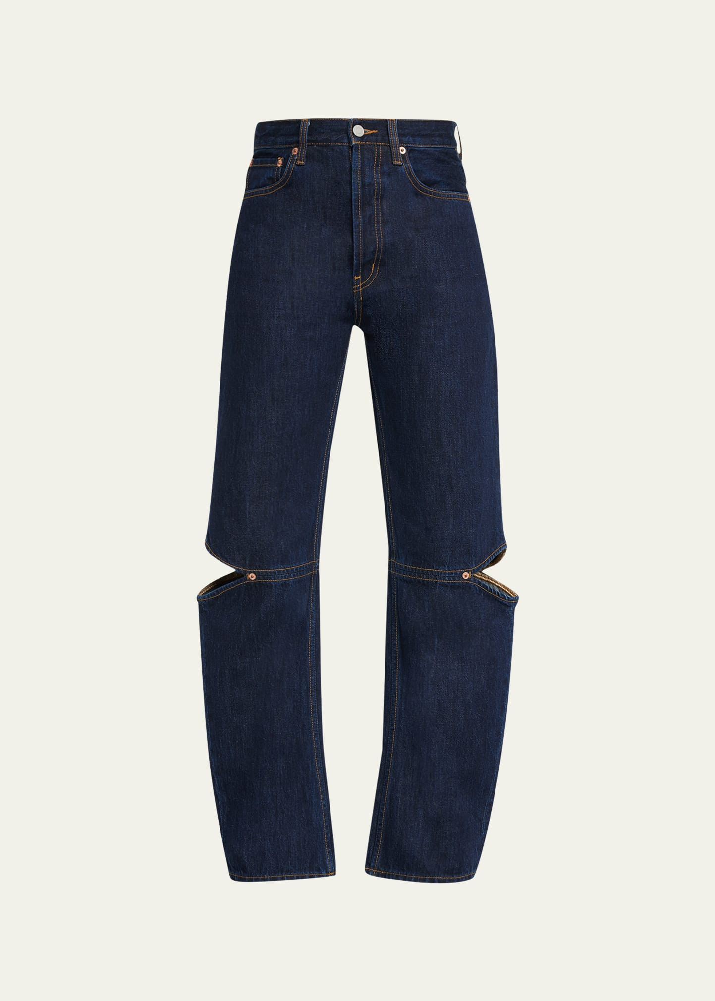 Still Here Cowgirl Cut-Out Jeans | Bergdorf Goodman