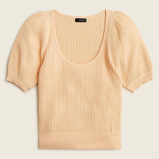 Cotton-cashmere scoopneck sweater | J. Crew US