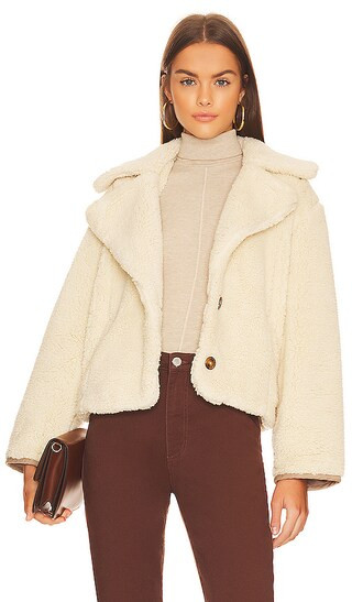 Joplin Cozy Jacket in Ivory | Revolve Clothing (Global)