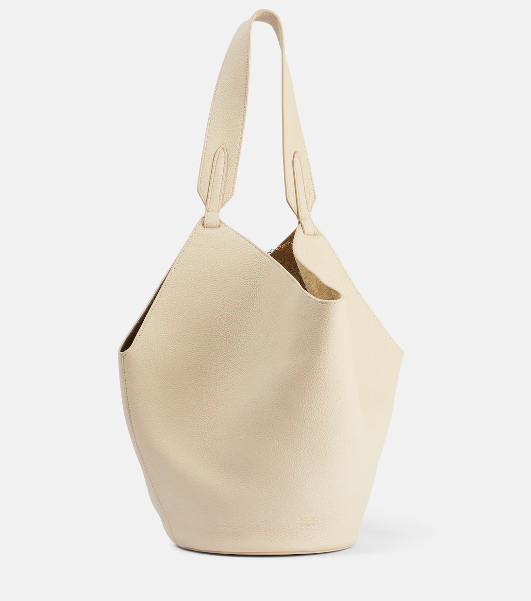 Lotus Small leather tote bag | Mytheresa (UK)