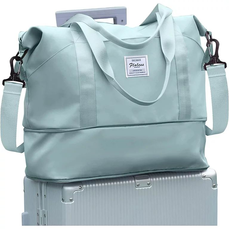 Travel Bag,Waterproof Duffel Gym Tote Bag,weekender bag On Overnight Bags for Women Men Approved ... | Walmart (US)