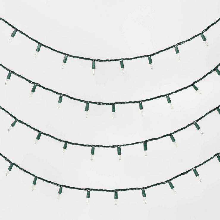 450ct Incandescent Smooth Mini Christmas String Lights Spool with Green Wire - Wondershop™ | Target