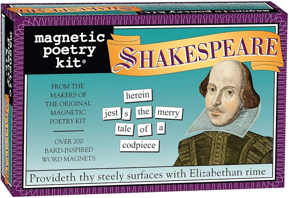 Magnetic Poetry Kit: Shakespeare | Amazon (US)