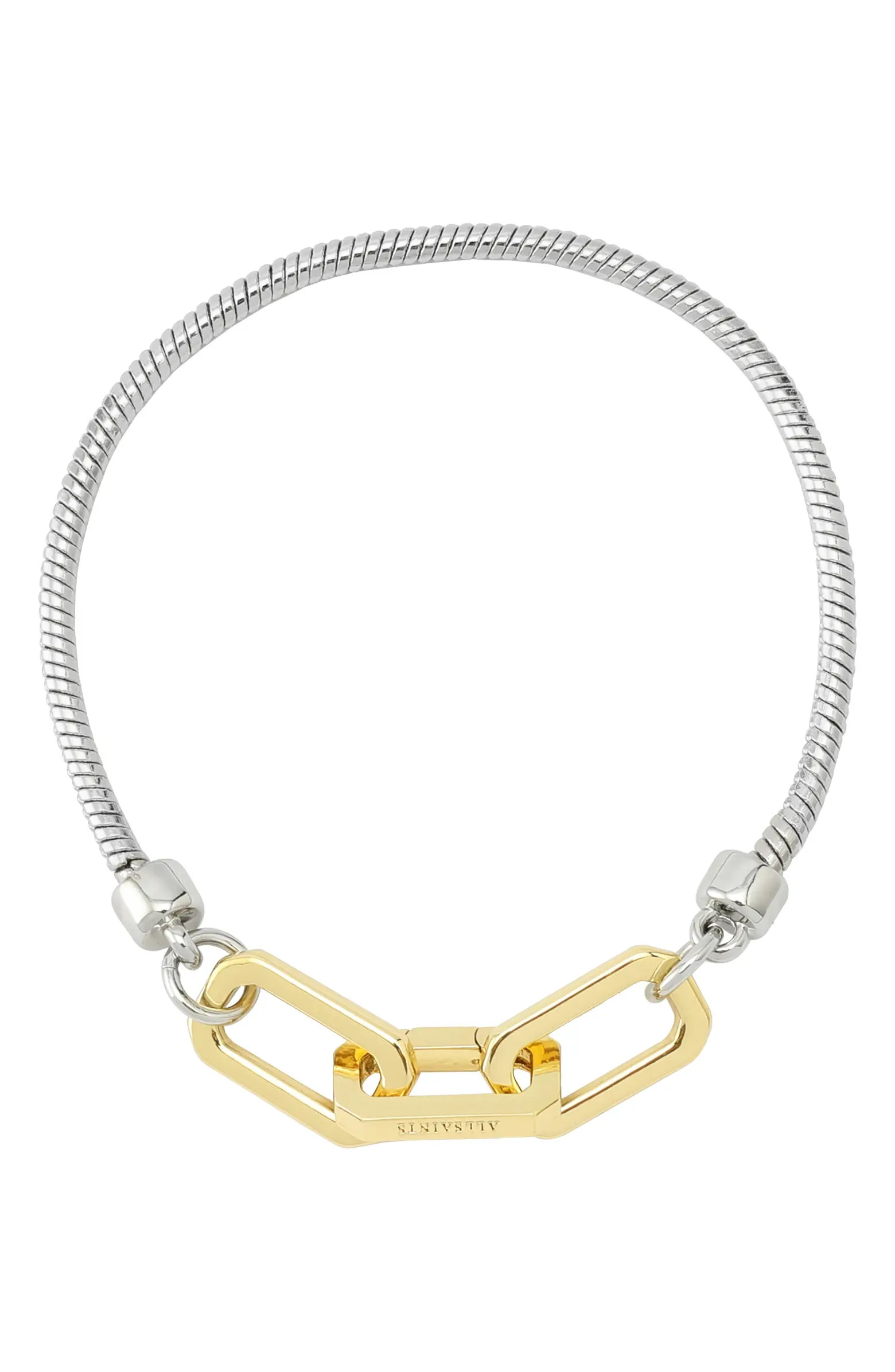 Hex Link Snake Chain Bracelet | Nordstrom