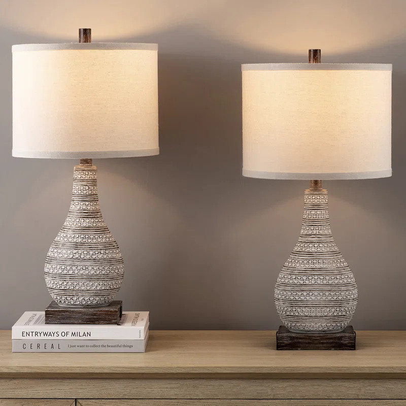 Aphsana 24 inch USB Table Lamp Set | Wayfair North America