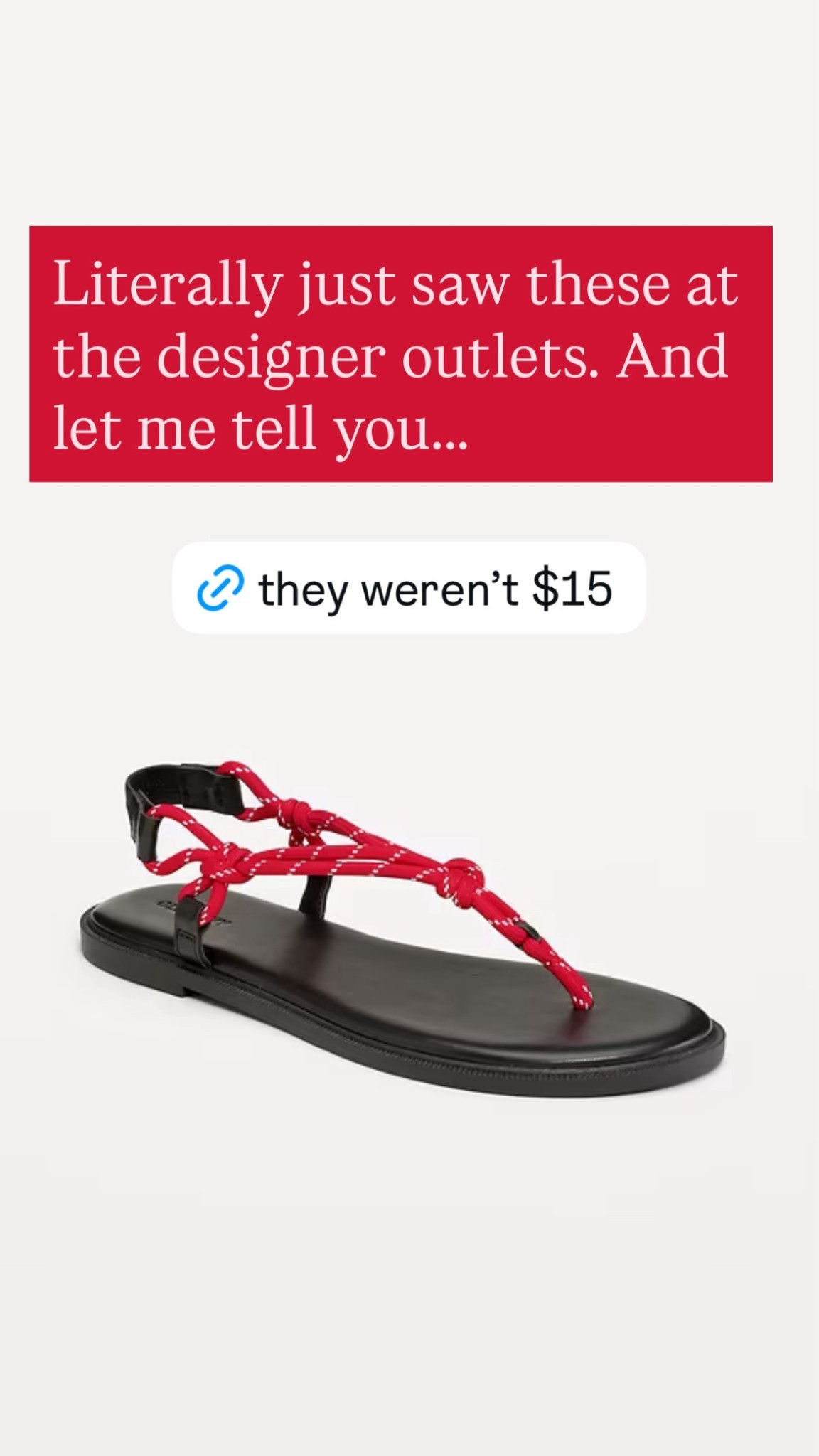 Rope sandals, designer outlet find, miu miu look for less

#LTKFestival #LTKTravel #LTKSwim