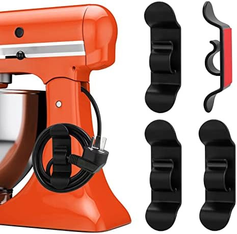 Cord Organizer for Appliances, 4 Pack Kitchen Appliance Cord Winder Tidy Wrap Cord Keeper Holder ... | Amazon (US)