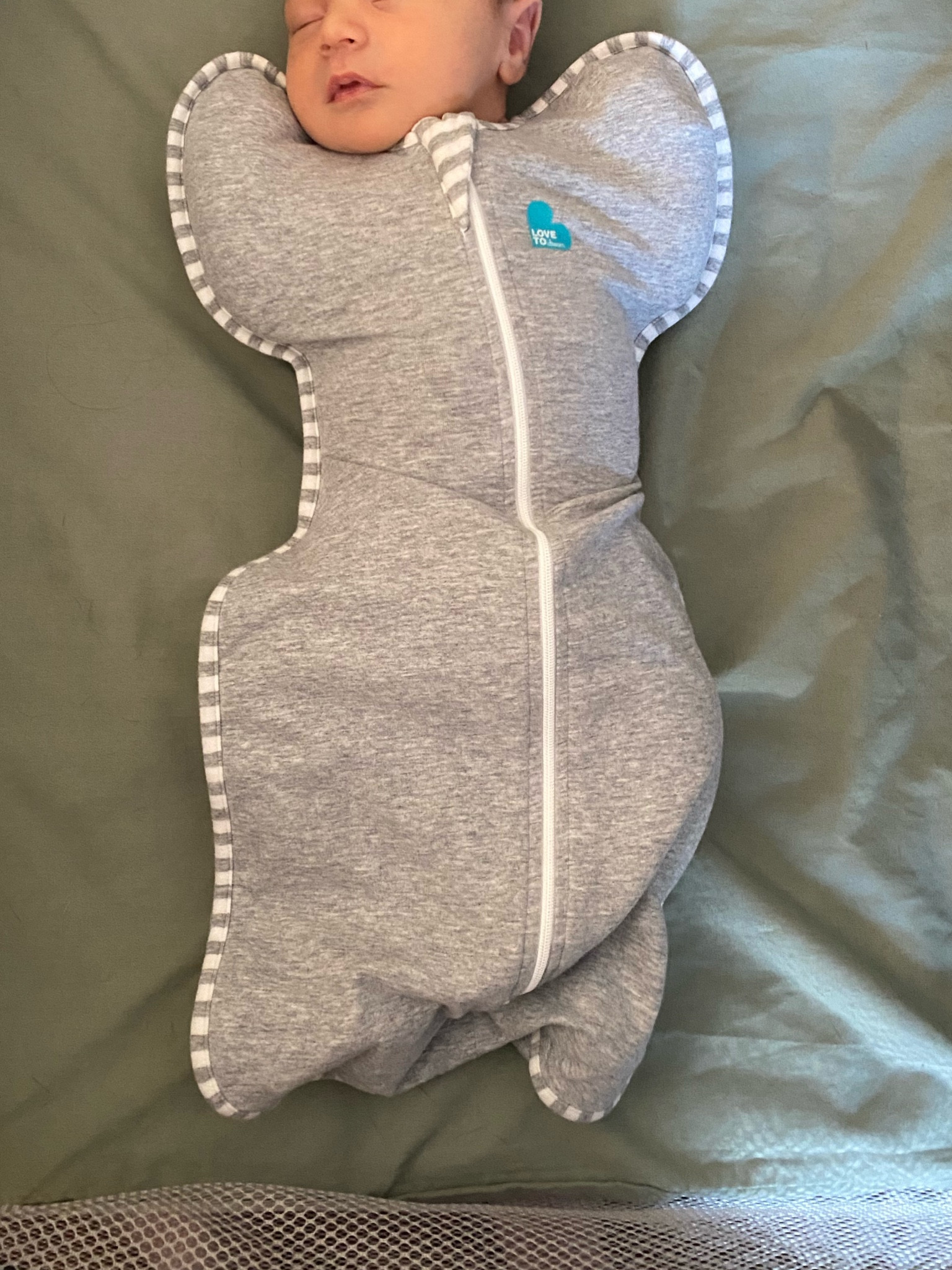 Trying out this grey swaddle. At first he didn’t like it but I’m slowly I’m transitioning him to this for his daytime naps  

#LTKfamily #LTKkids #LTKbaby