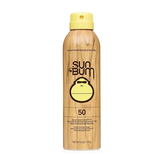 Sun Bum Original SPF 50 Sunscreen Spray Vegan and Reef Friendly (Octinoxate & Oxybenzone Free) Br... | Amazon (US)