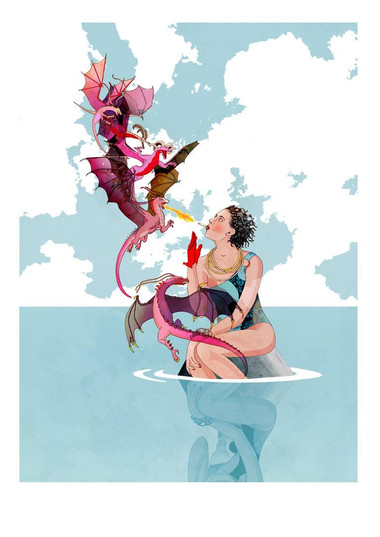 Andromede - Limited Edition of 25 Art Print