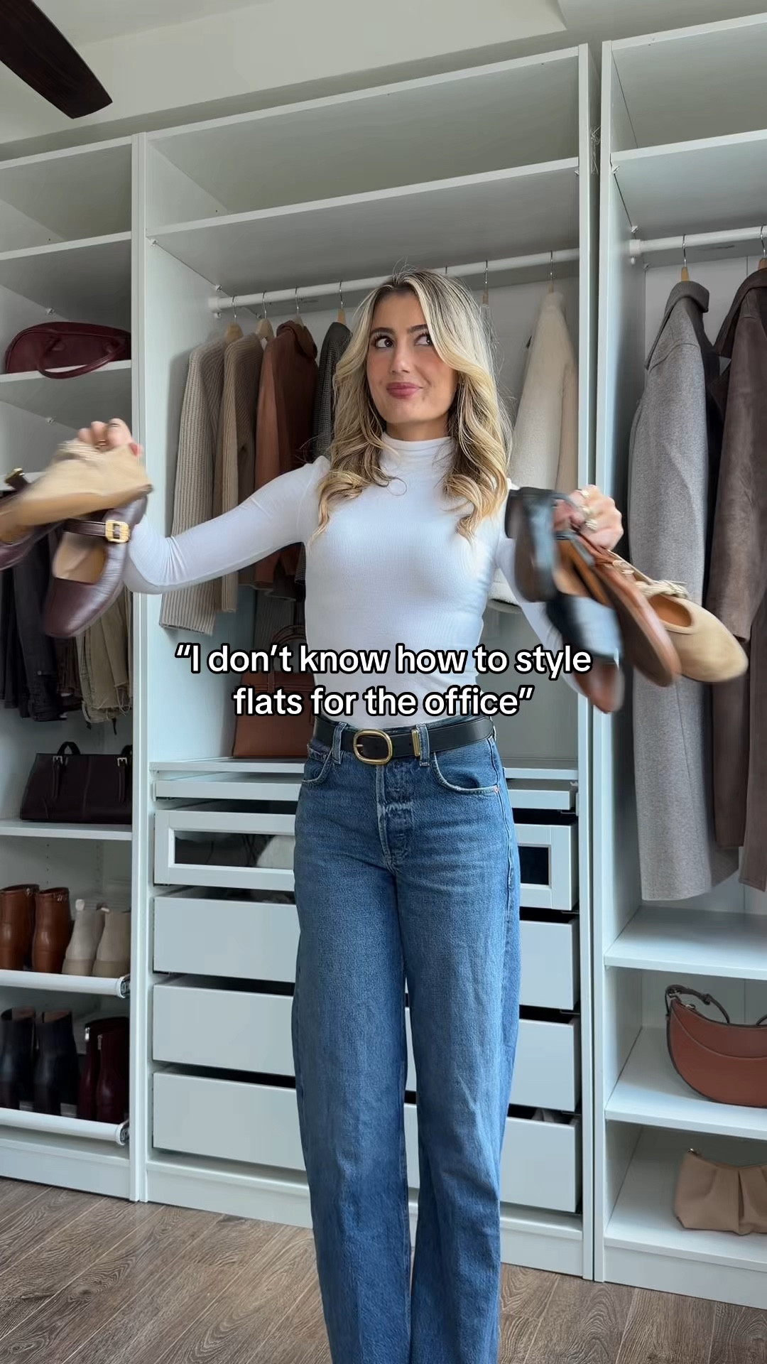 Styling flats for the office @Aritzia @Madewell @abercrombie 

#LTKWorkwear