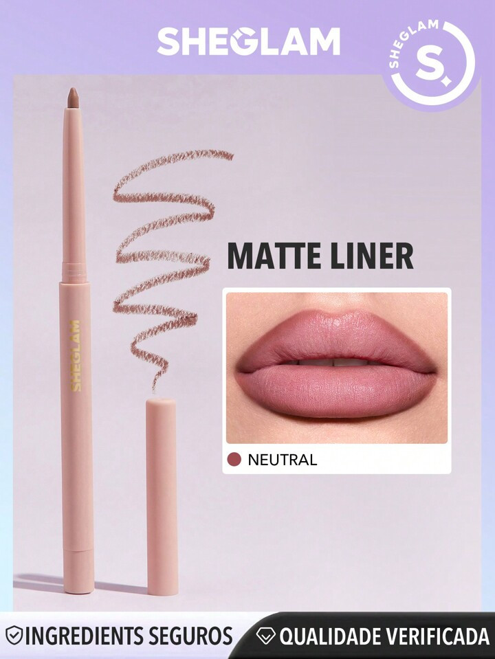SHEGLAM SO Lippy Contorno Labial - Neutral | SHEIN