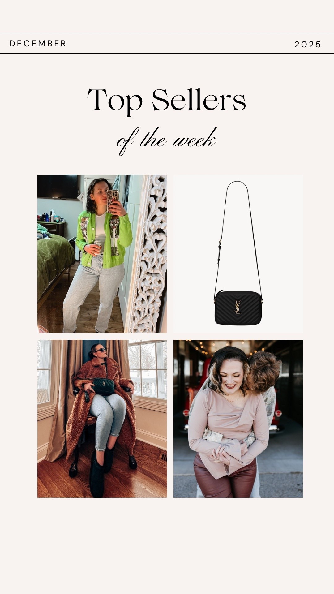 I usually don’t post my top sellers until the end of the month, but since it’s the holiday season, I want to post them before Christmas!!
PLUS my green nutcracker cardigan is back in stock! You guys have been shopping this cardigan like crazy! 💚

#LTKHoliday #LTKGiftGuide #LTKSeasonal