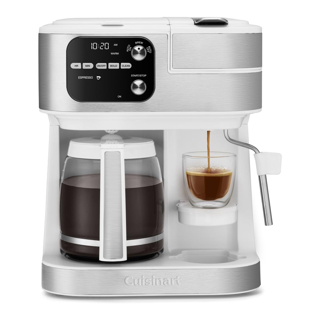 Cuisinart Coffee Center Barista Bar 4-in-1 Coffee Maker, Single-Serve Pods Compatible, Coffeemake... | Amazon (US)
