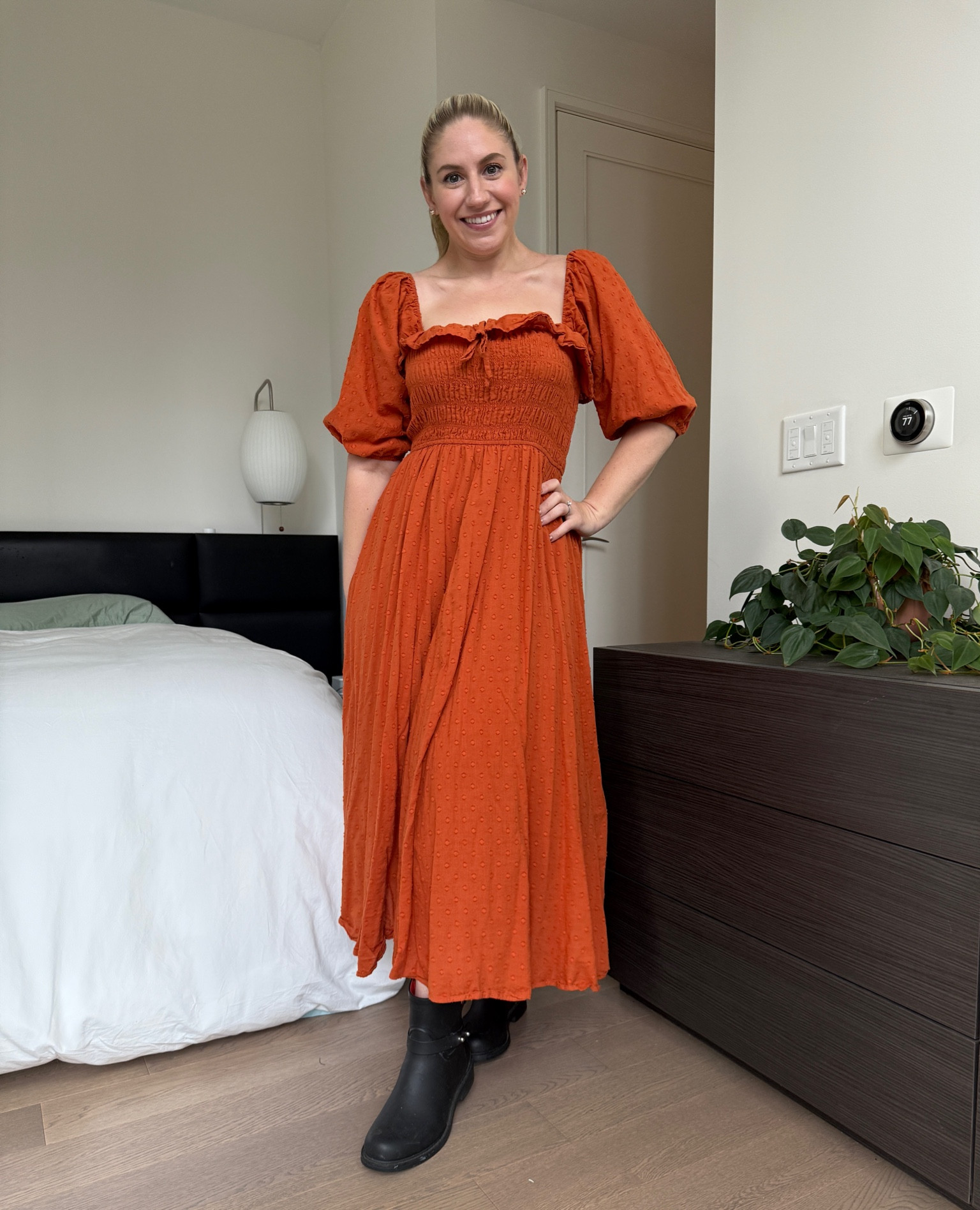 Perfect fall outfit, fall dress for pumpkin picking, apple picking, midi dress 

#LTKSeasonal #LTKMidsize #LTKHalloween