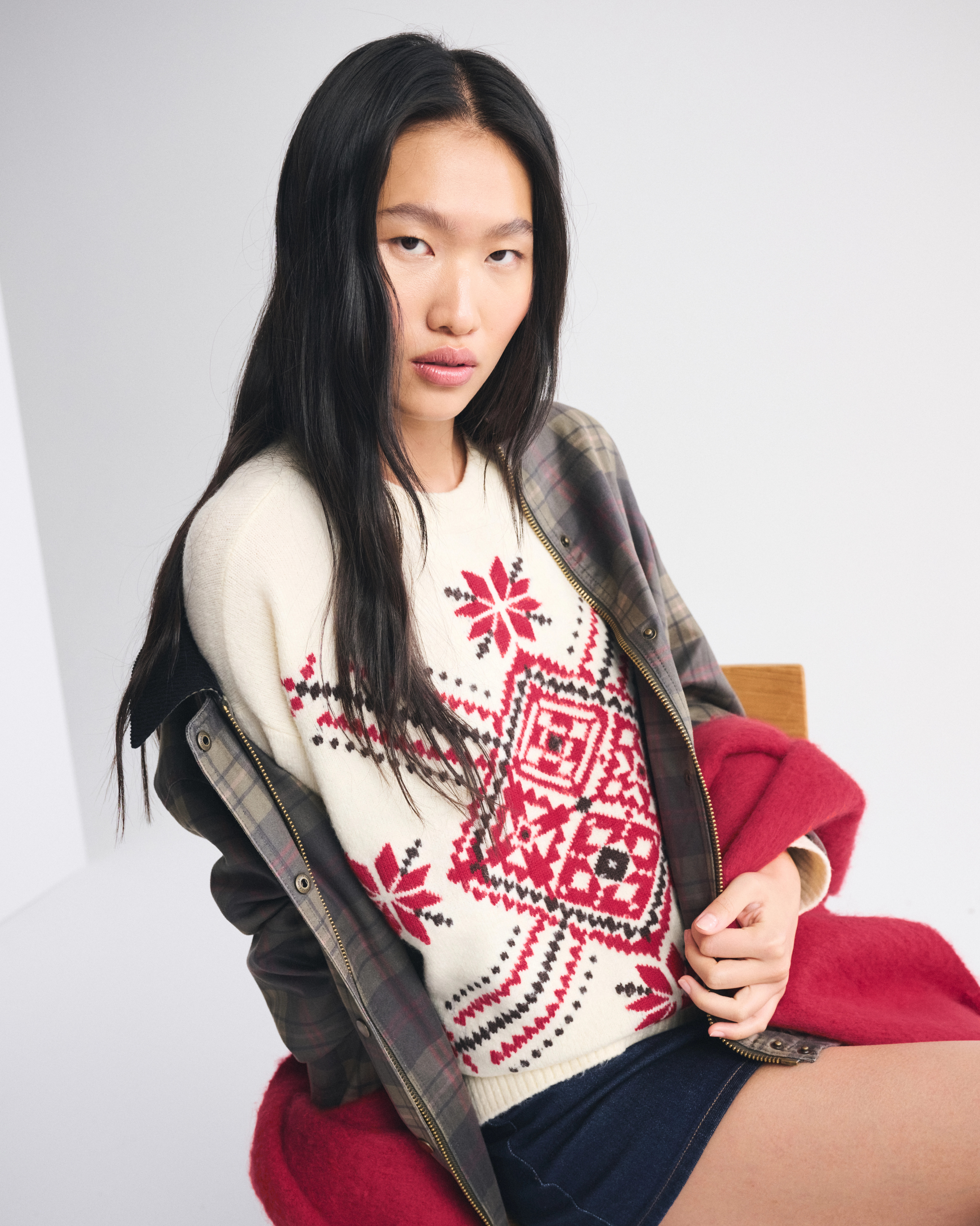 Dad Fairisle Crew Sweater | Abercrombie & Fitch (UK)