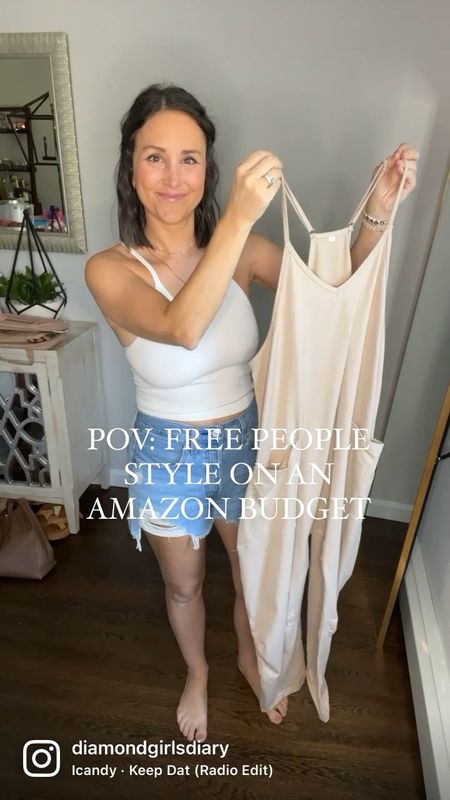 Free People Style on an Amazon Budget 🙌🏼 wearing a small in this perfect hot shot dupe! 

#LTKFind #LTKtravel #LTKunder50