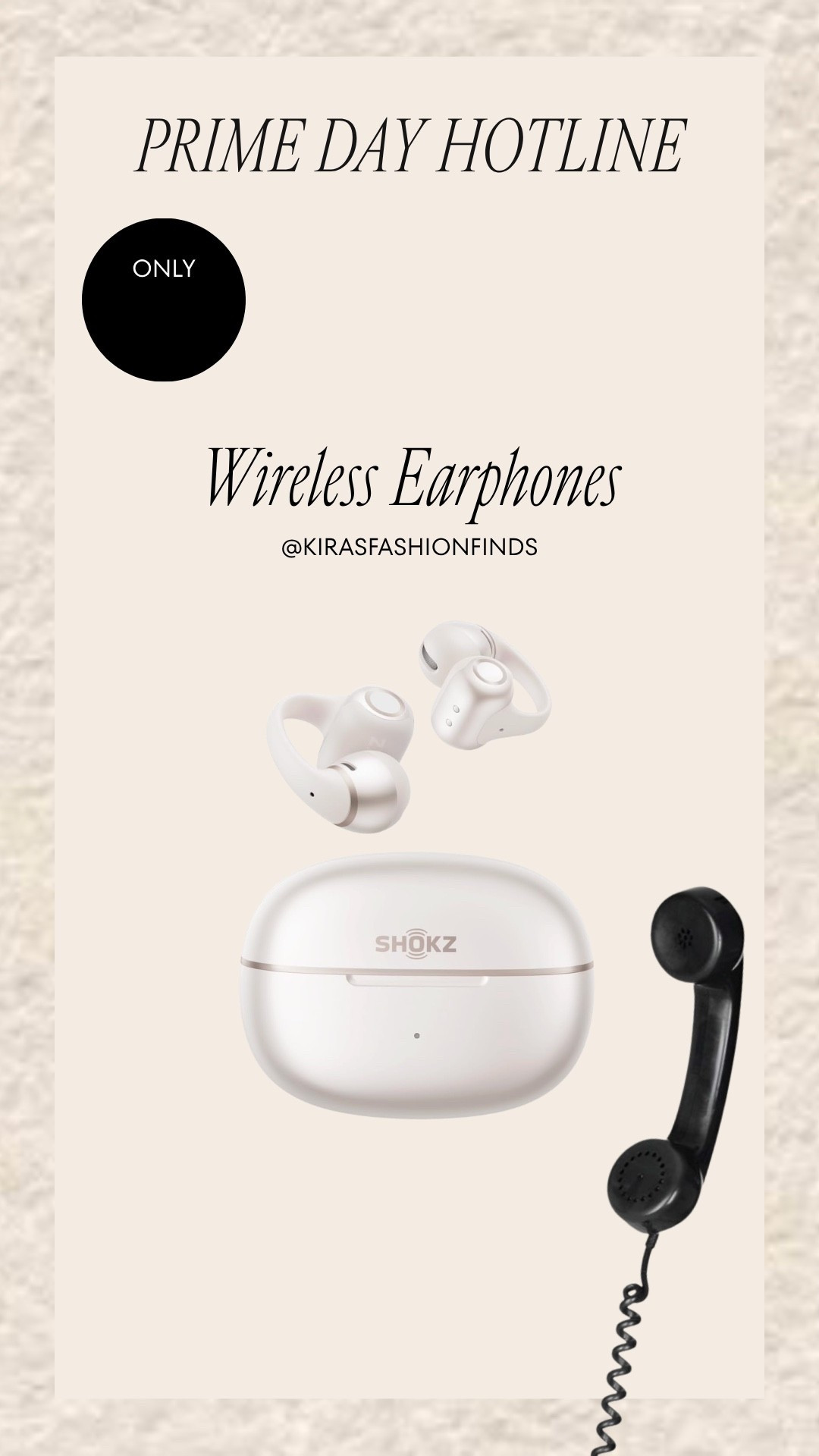 🔥Prime Day is the time to grab the tech items you use every single day, and a good pair of wireless earbuds is always worth it. Whether you’re taking calls, listening to podcasts, going on walks, or working out, these make life so much easier. If you’ve been thinking about upgrading your earbuds, I’d definitely take advantage of the Prime Day pricing before it’s gone.

✨ Prime Day es perfecto para aprovechar en tecnología que usas todos los días. Estos audífonos inalámbricos son ideales para llamadas, entrenamientos, caminatas o simplemente escuchar tu música favorita. Si necesitabas unos nuevos, este es el momento.

Follow me on Instagram and YouTube
@kirasfashionfinds

✨ Shop the links below.

#LTKTravel #LTKHome #LTKSaleAlert