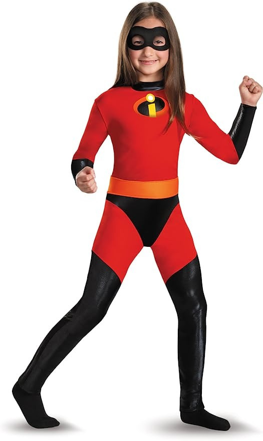 Amazon.com: Disney The Incredibles Violet Classic Girls Costume, Large 10-12 : Clothing, Shoes & ... | Amazon (US)