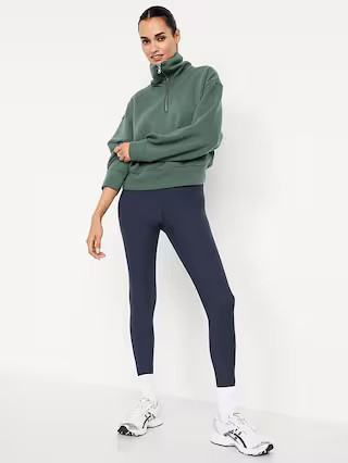 Bounce Fleece Half-Zip Pullover Sweatshirt | Old Navy (US)